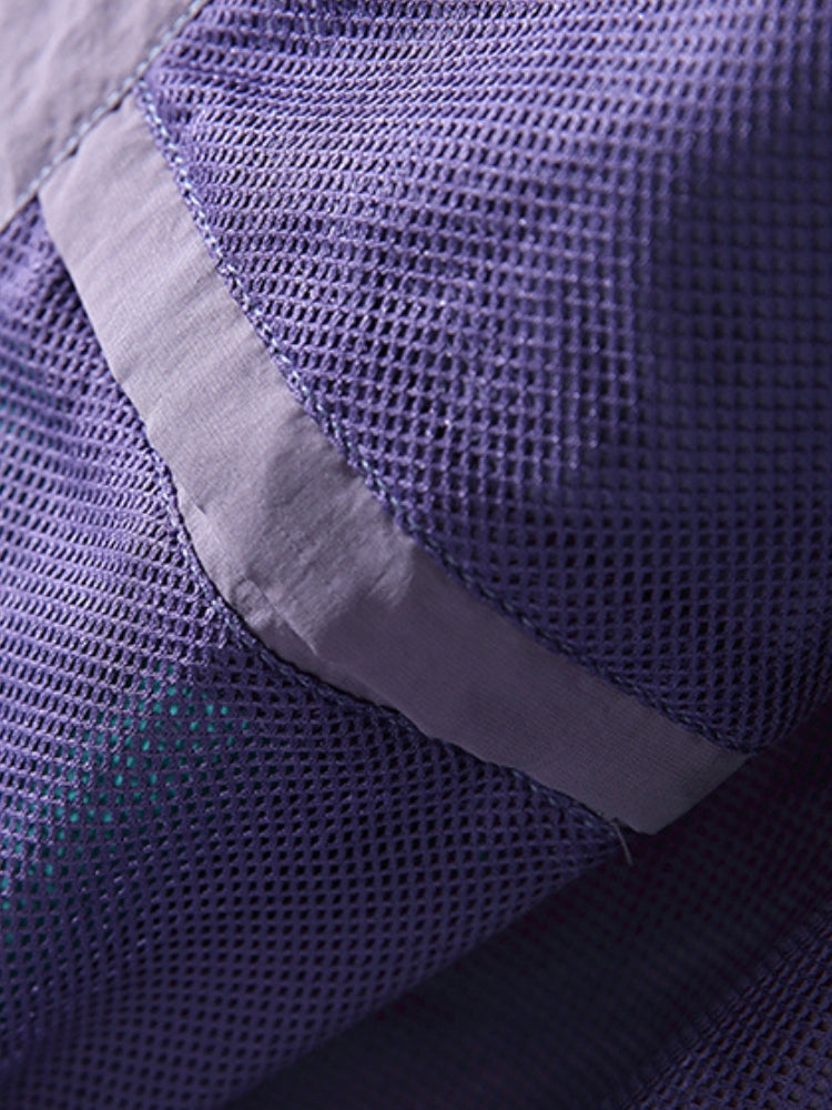 Giacca impermeabile vintage della squadra universitaria DCRB