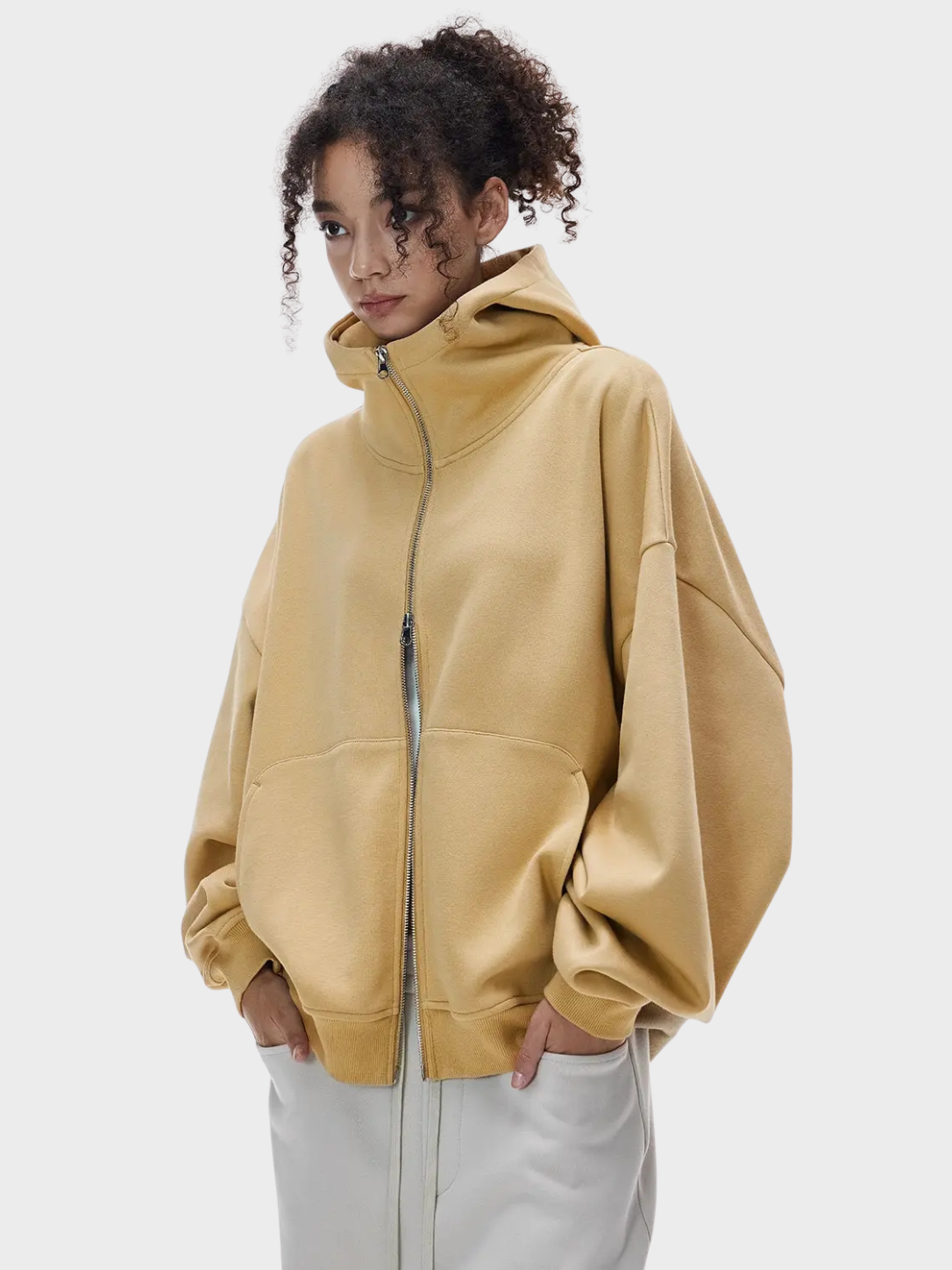 DCRB High Collar Fleece Zipper
