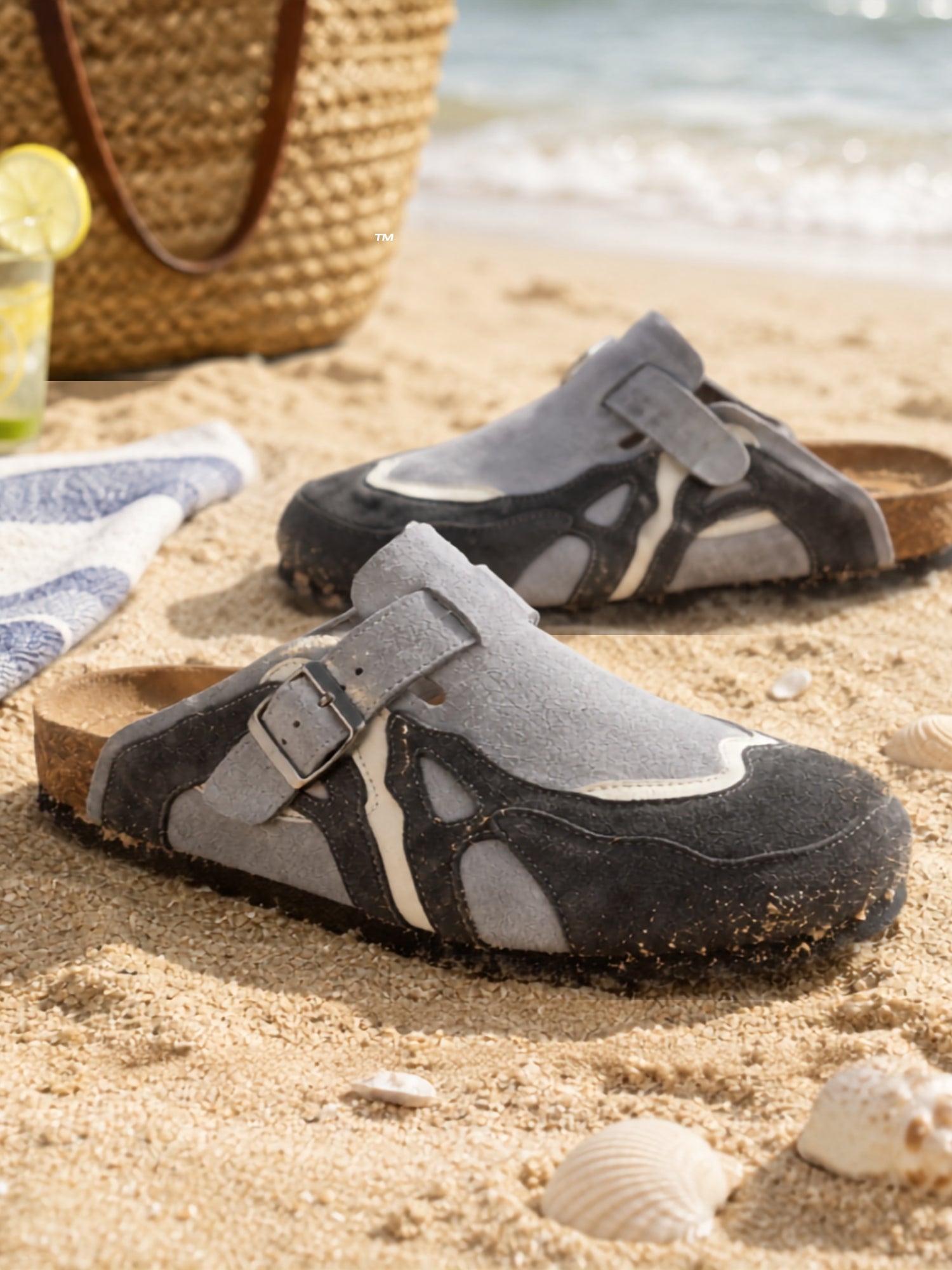 DCRB Wavey Clogs - Ash Grey