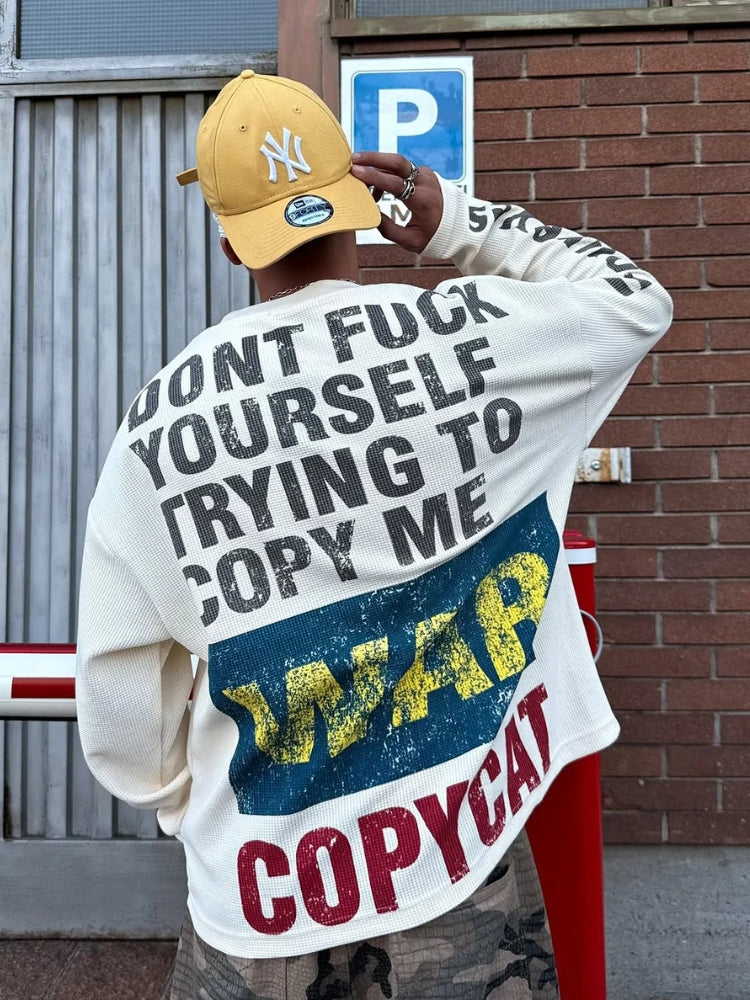 DCRB Vintage Copycat Print Longsleeve