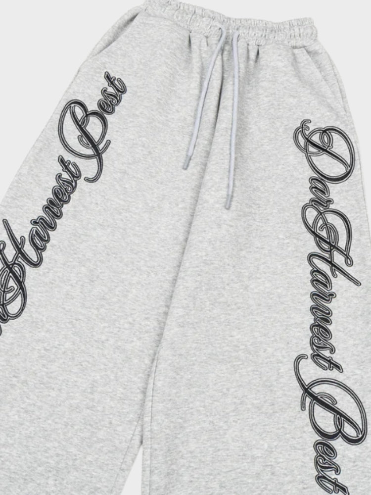 DCRB Wide Leg Script Joggers