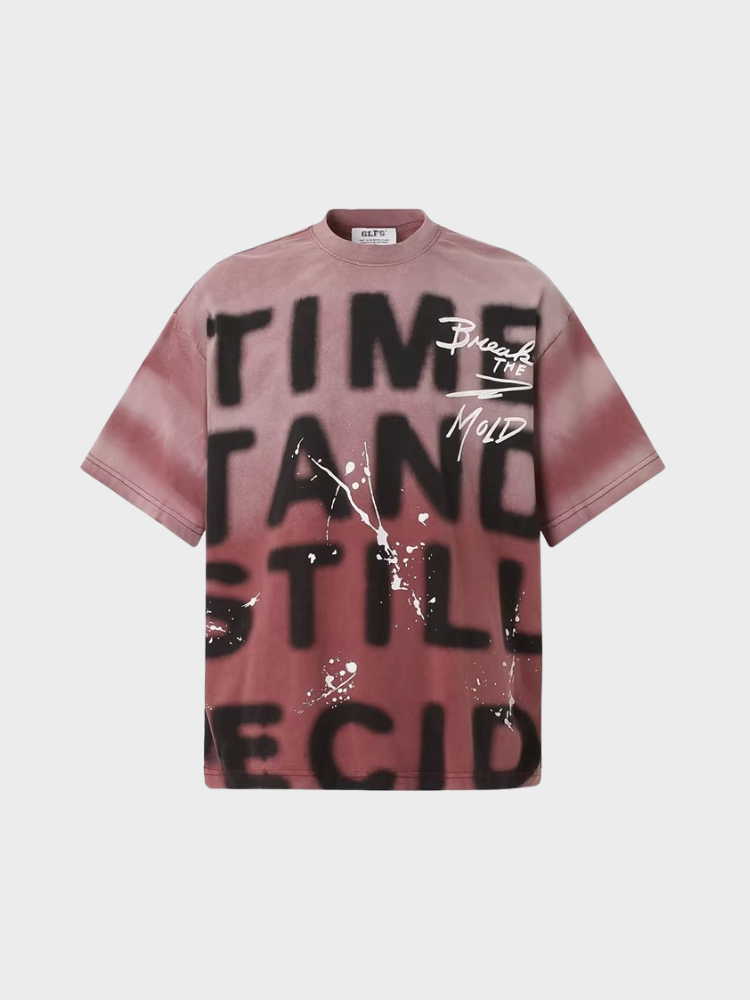 DCRB Distressed Time Stands Still Tee
