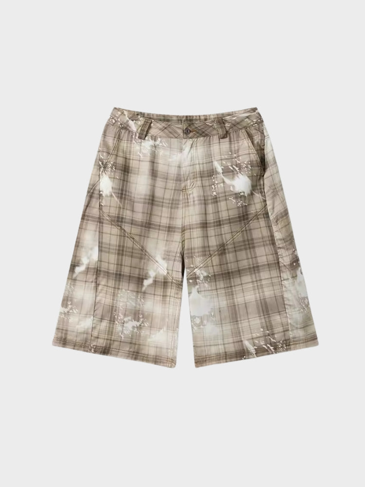 DCRB Broken Checkered Jorts