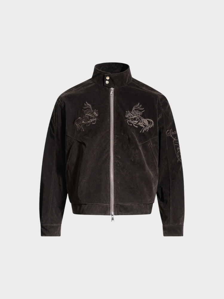 DCRB Knight Suede Jacket