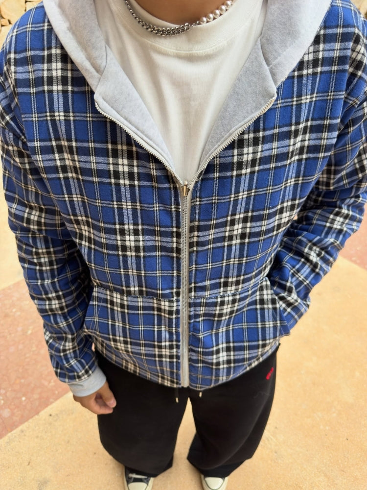 DCRB Inside Out Checkered Zipper