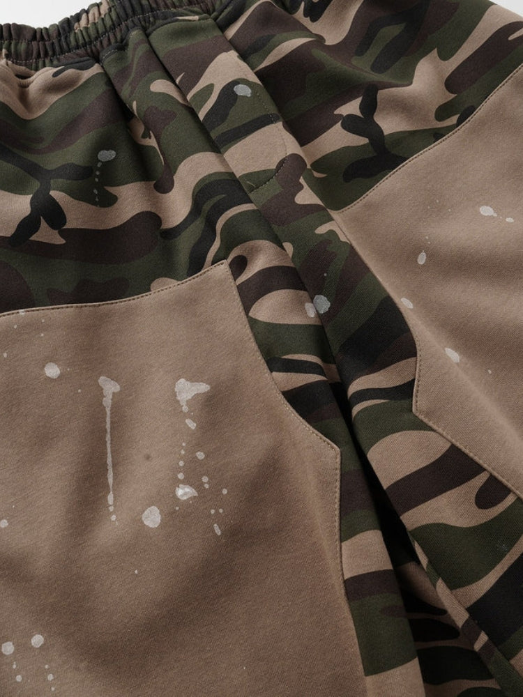 DCRB Camo Patchwork Baggy Jorts