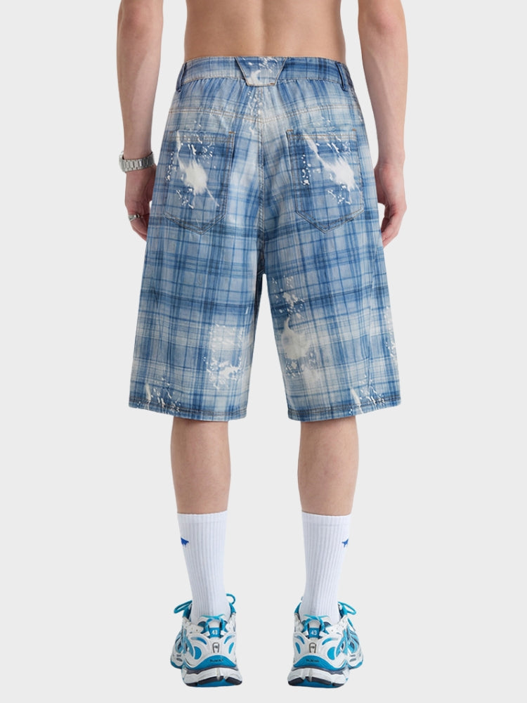 DCRB Broken Checkered Jorts