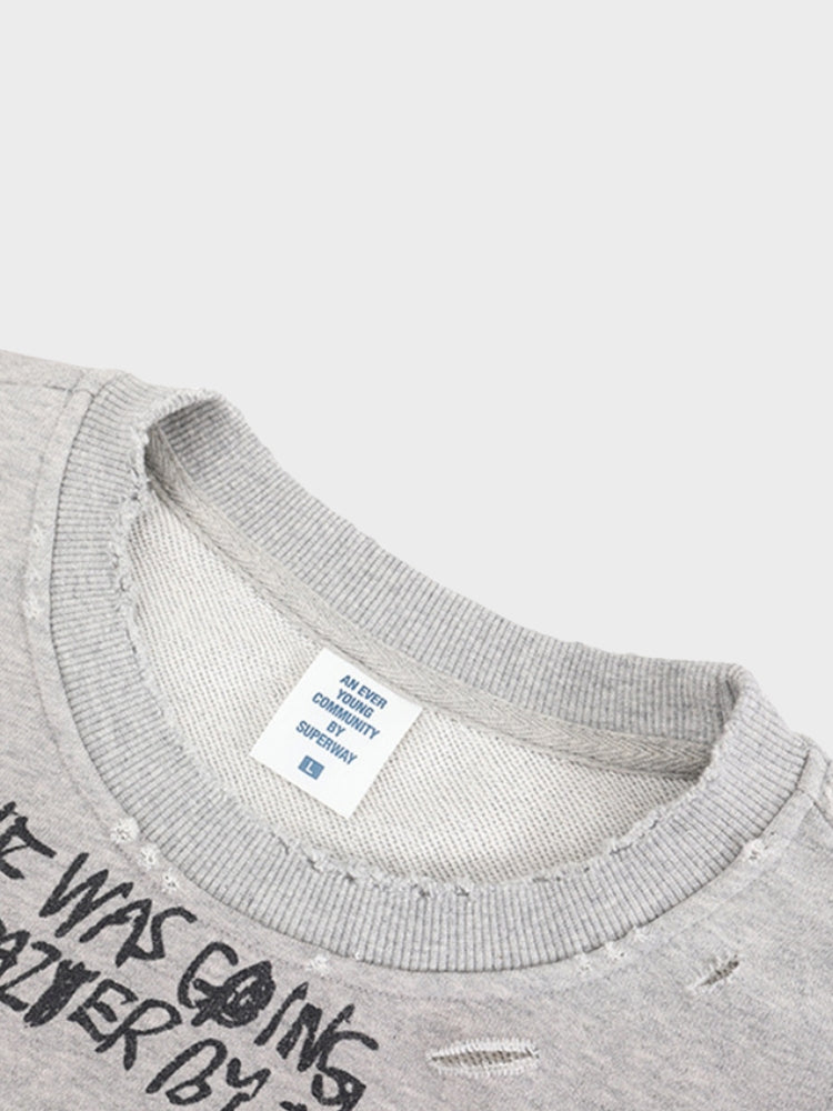 DCRB Grafitti Cut Sweater