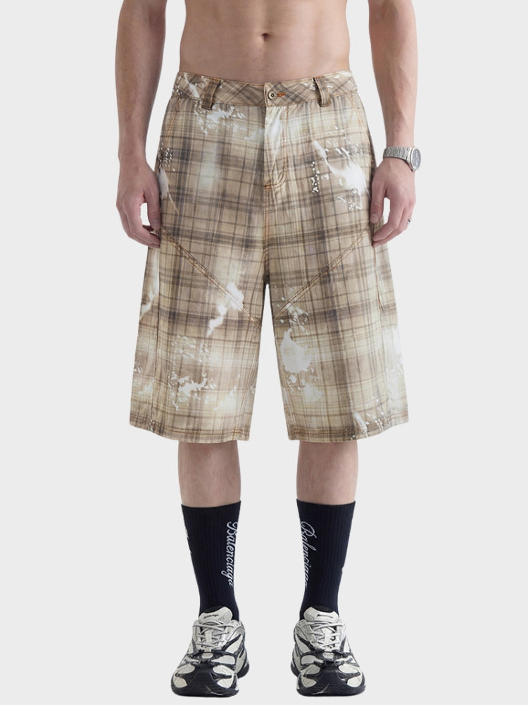 DCRB Broken Checkered Jorts