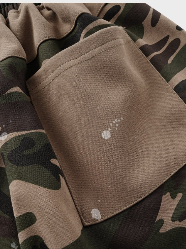 DCRB Camo Patchwork Baggy Jorts