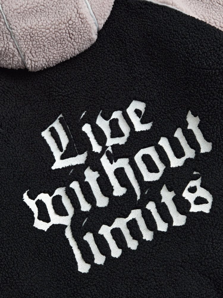 DCRB - Pile Ninja Sherpa Nero e Grigio