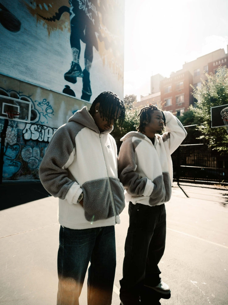 DCRB - Pile Ninja Sherpa Nero e Grigio