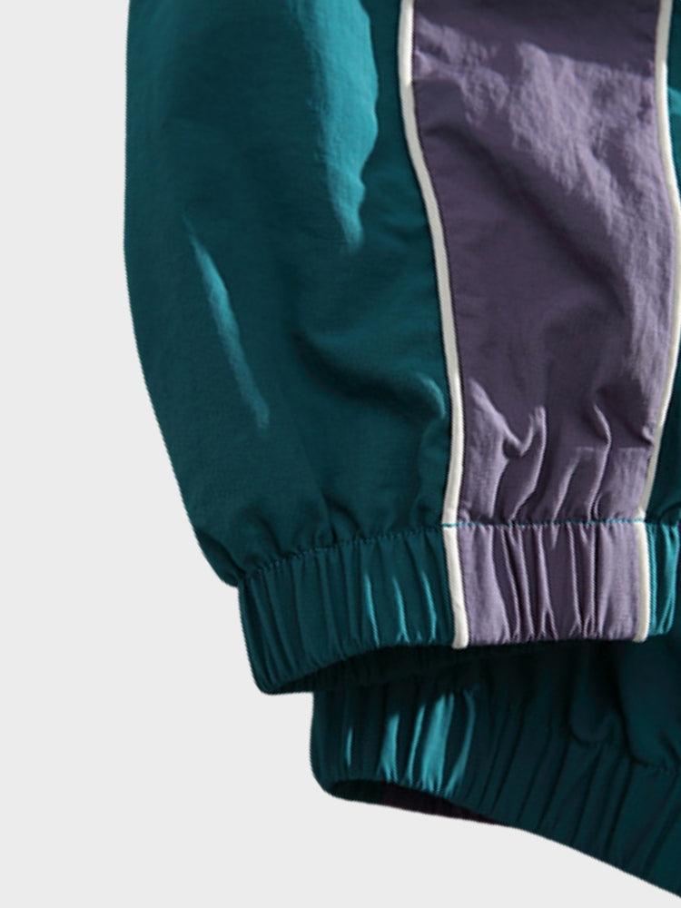 Giacca impermeabile vintage della squadra universitaria DCRB