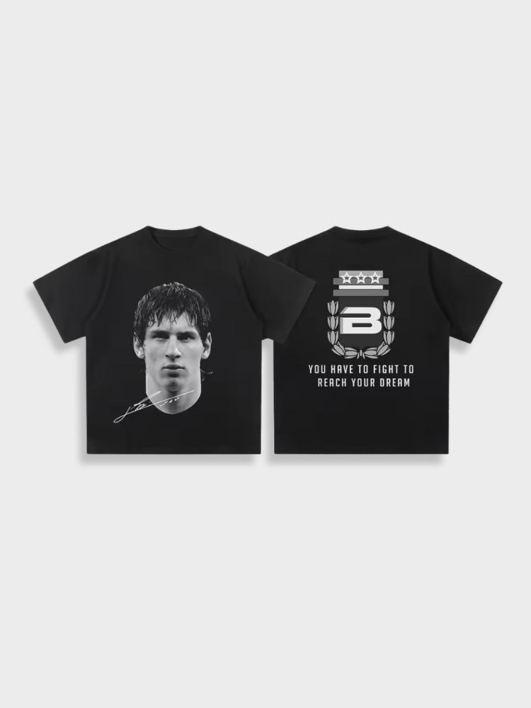 DCRB Messi Fight For Your Dream Tee