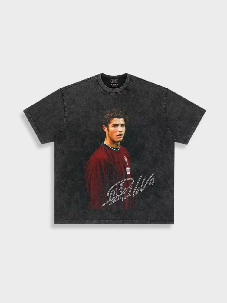 DCRB Ronaldo Portugal Washed Tee