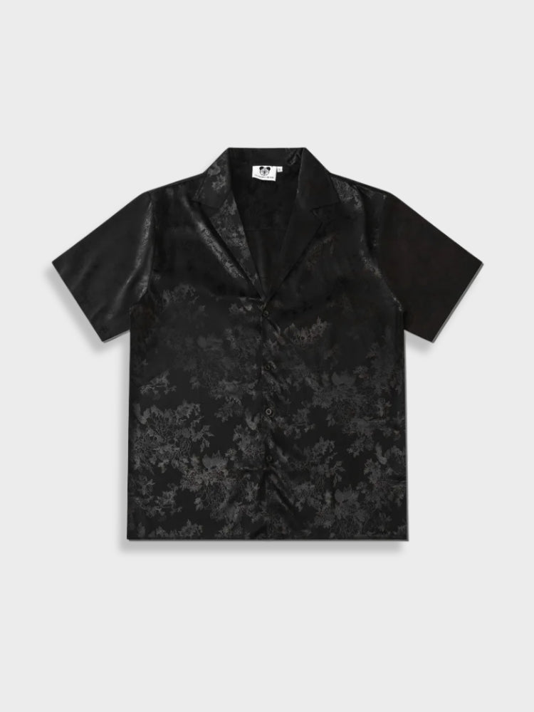 DCRB Black Flower Print Shirt