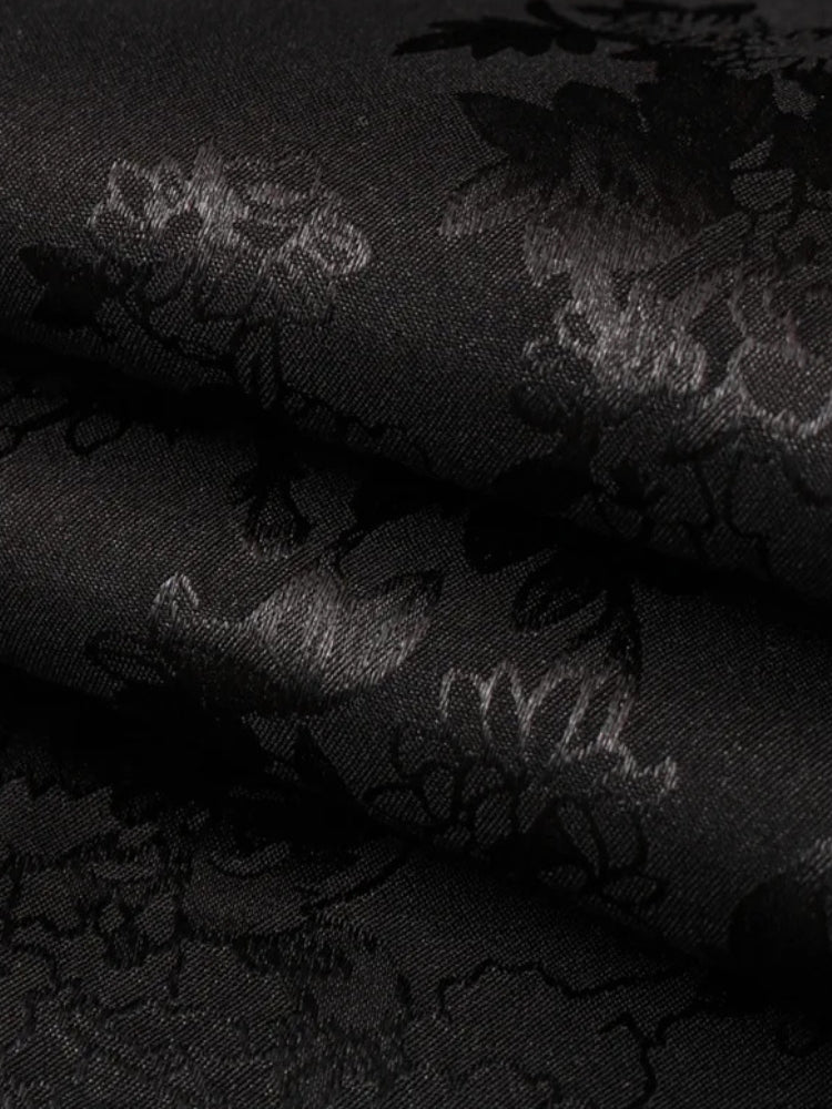 DCRB Black Flower Print Shirt