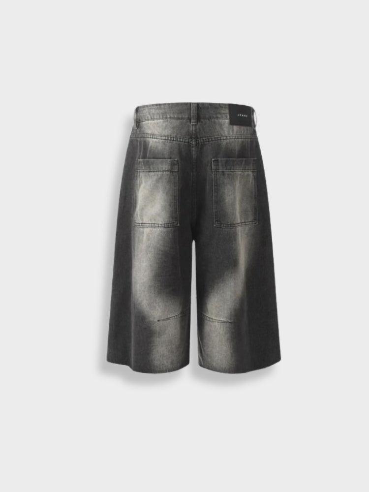 DCRB Vintage Washed Gradient Rived Jeans