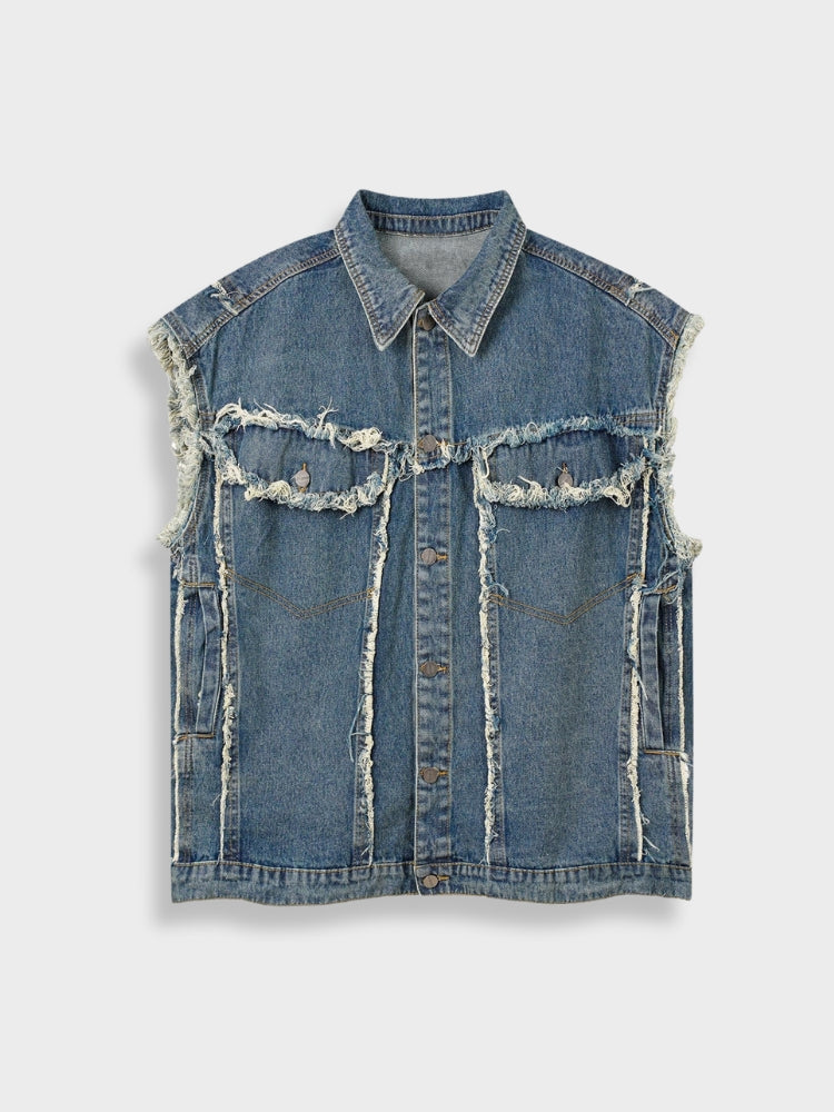 DCRB Raw Denim Vest