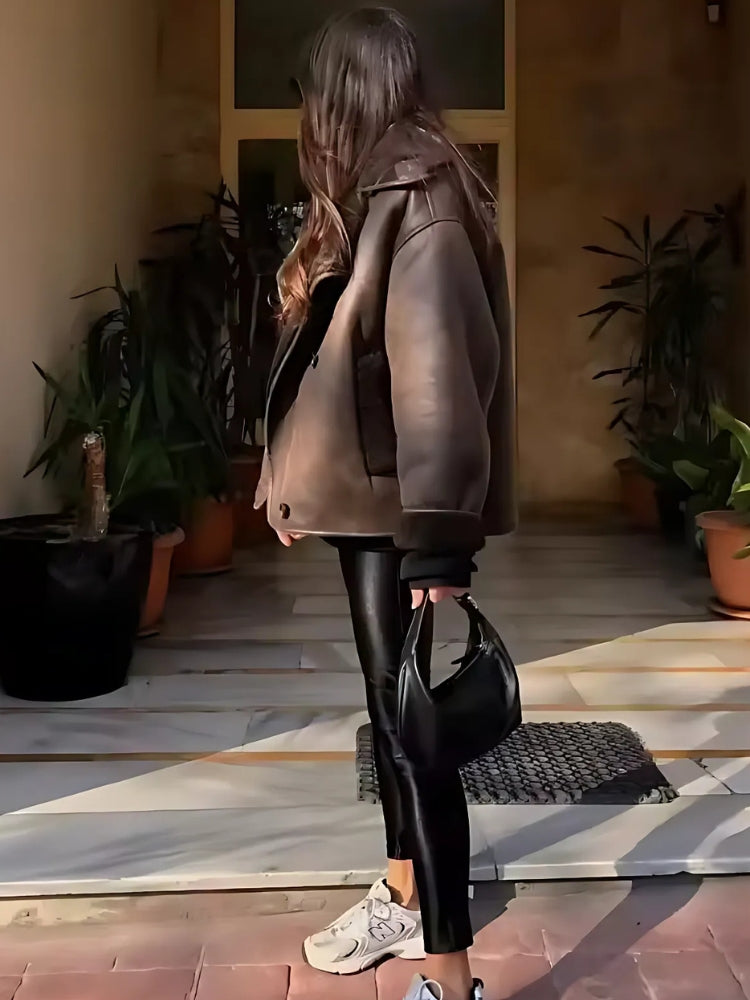 DCRB Warm Wool Blend Winter Jacket