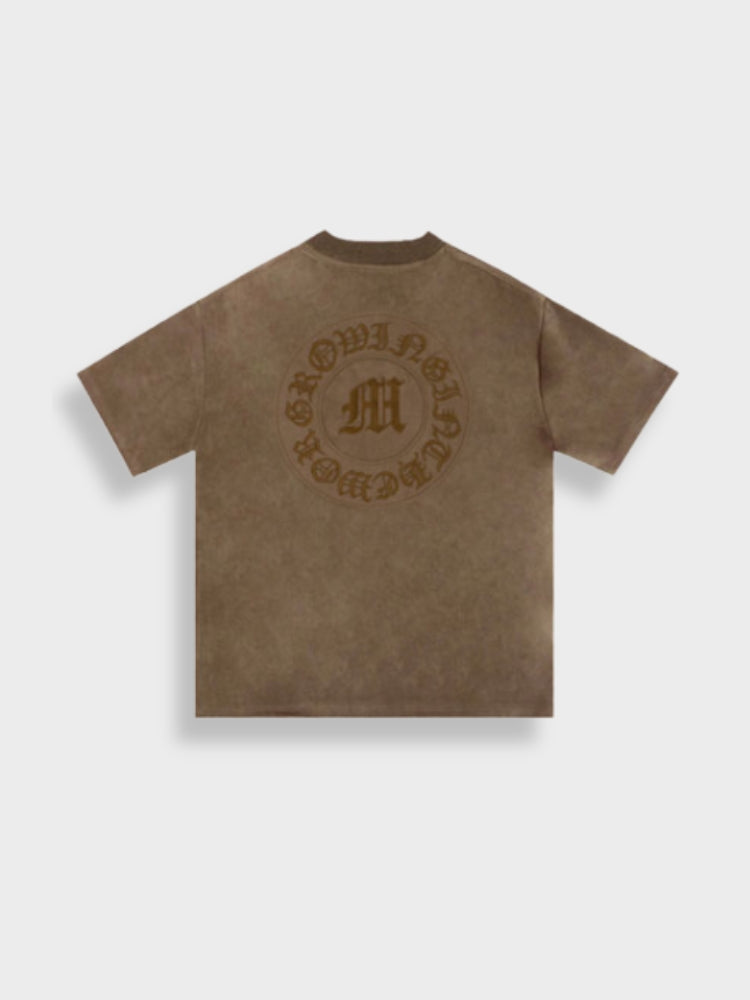 Growing Vintage Suede Tee