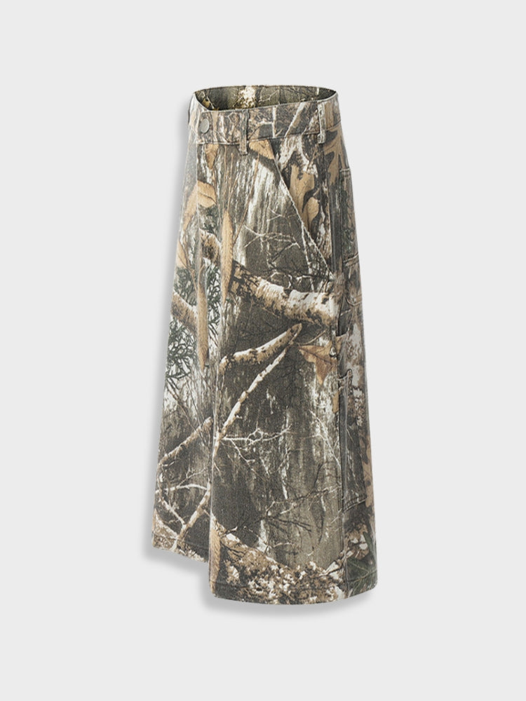 DCRB Camouflage Denim Shorts