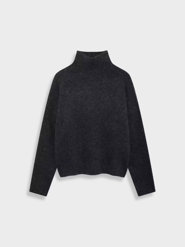 DCRB Burgundy Turtleneck