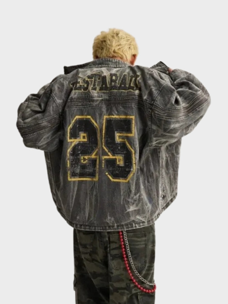 DCRB Distressed Washed Jacket