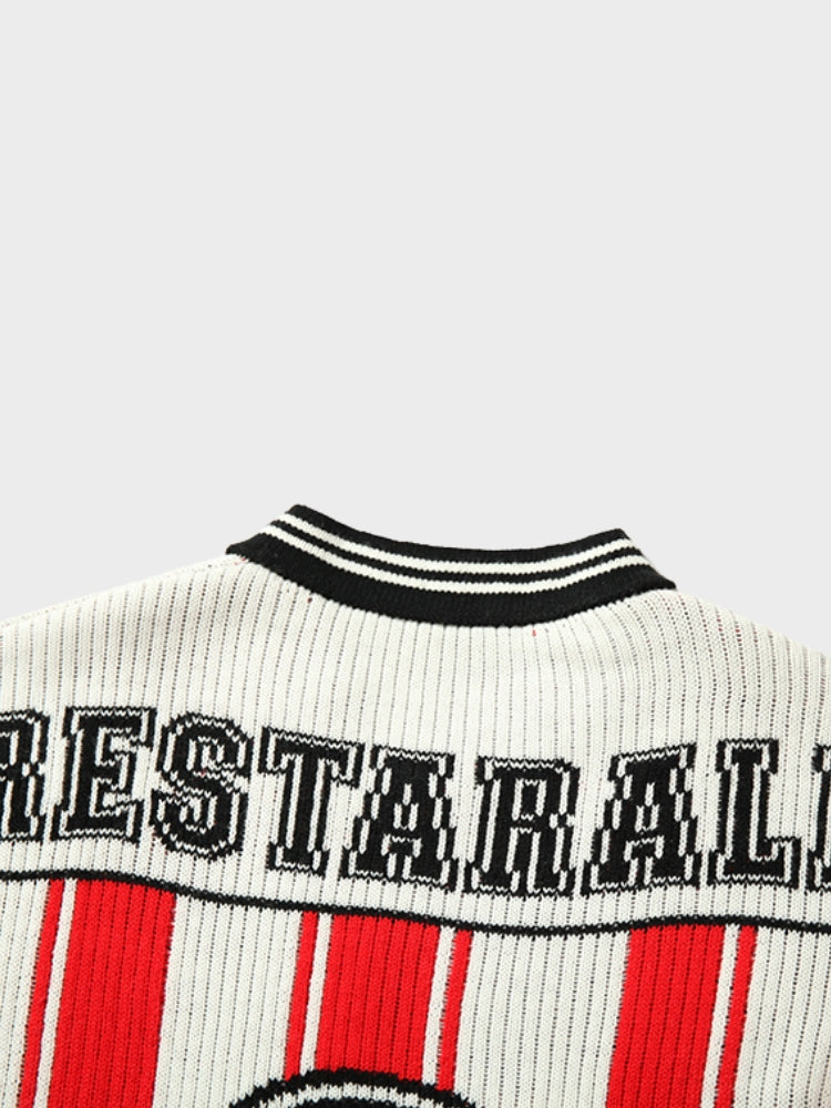 DCRB American Baseball Knitted Shirt