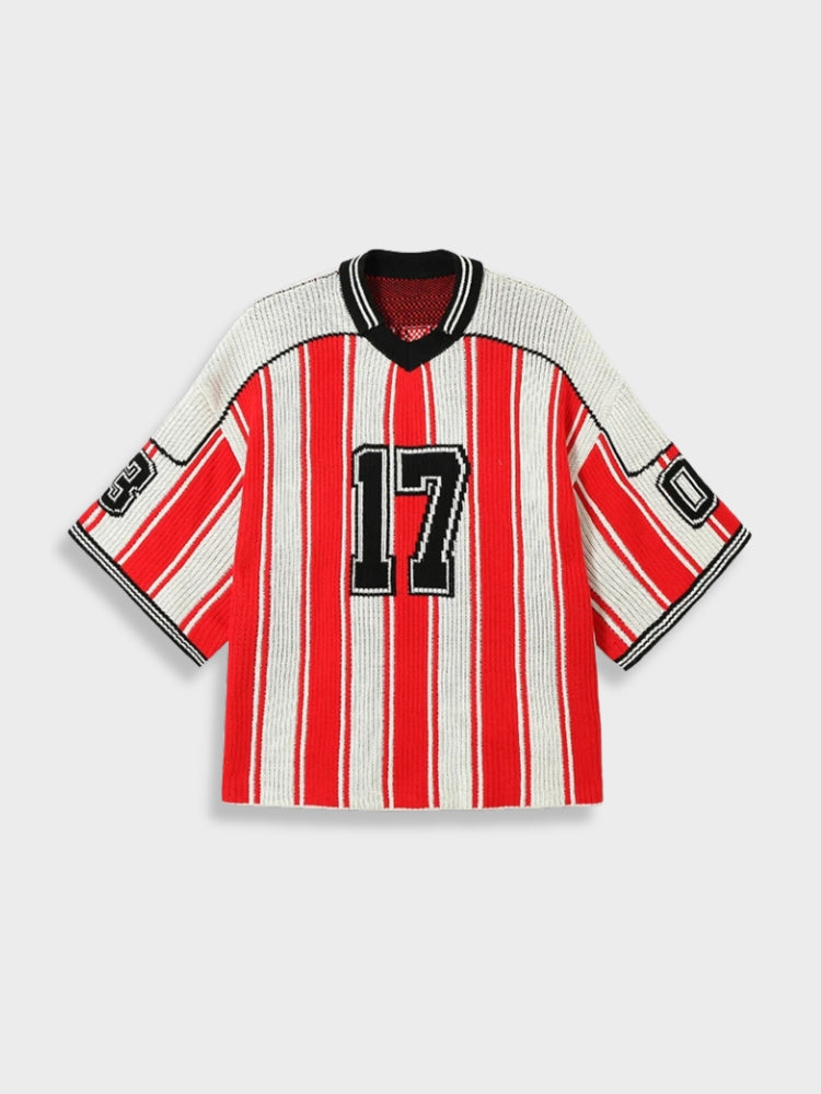 DCRB American Baseball Knitted Shirt