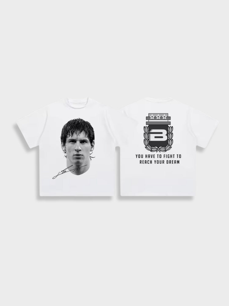 DCRB Messi Fight For Your Dream Tee