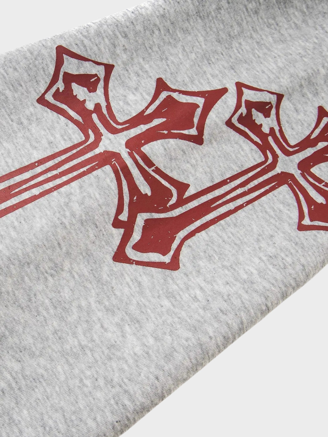 DCRB Cross Print Baggy Joggers