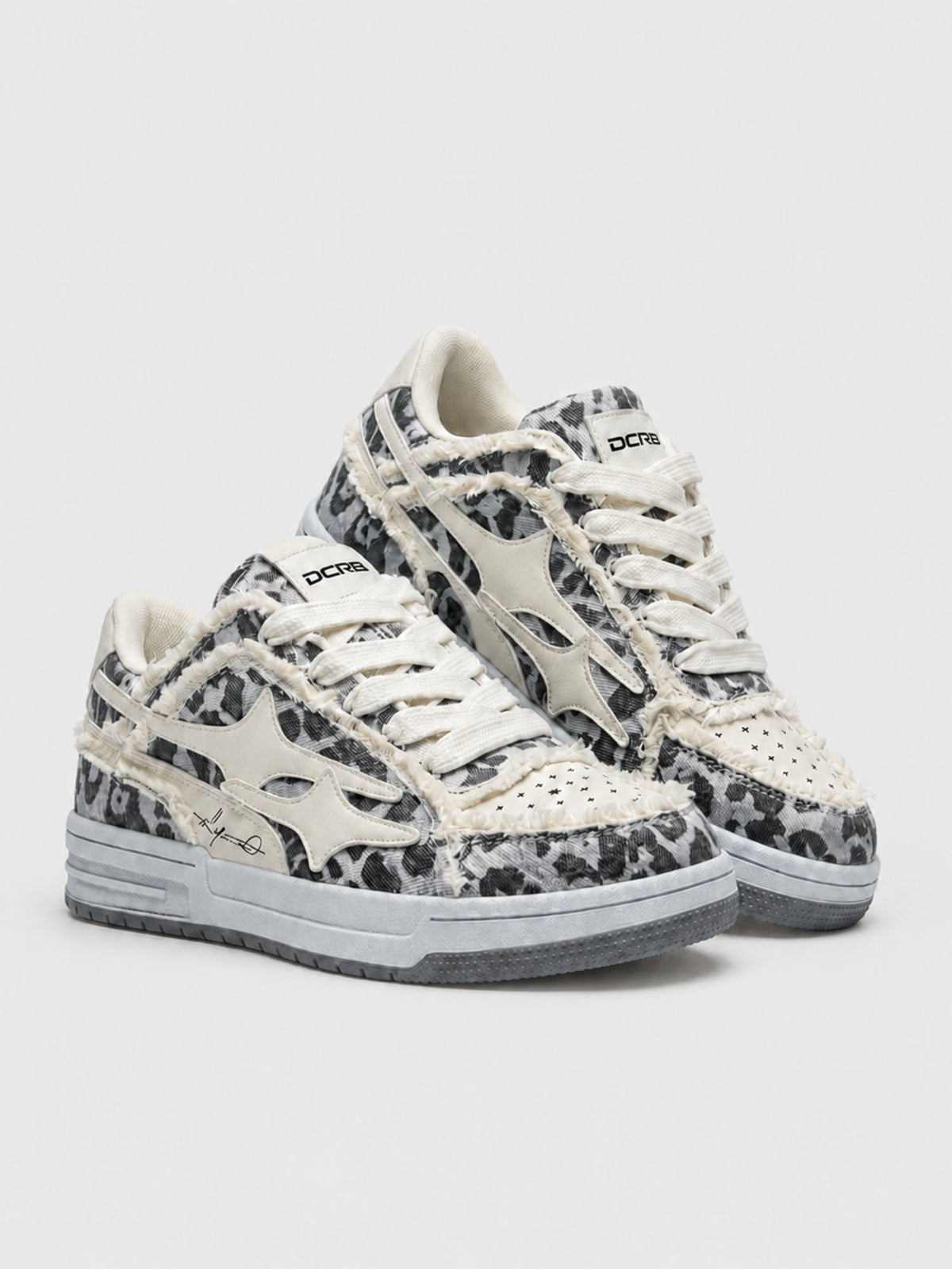 DCRB Ash Leopard Sneakers