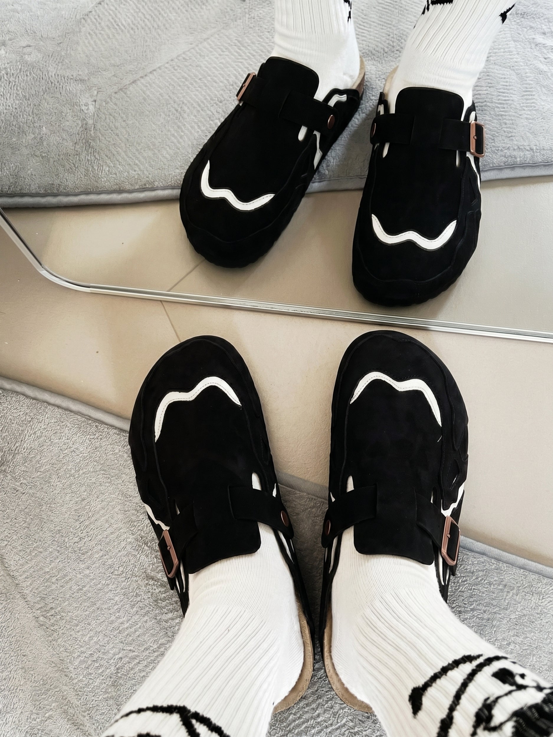 DCRB Wavey Clogs - Ash Grey