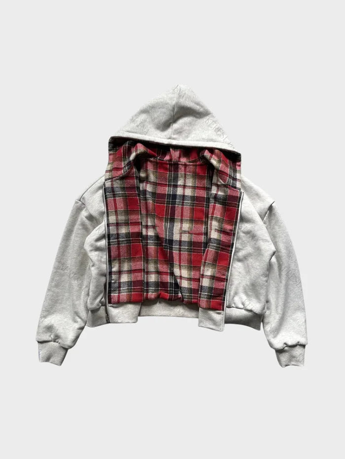 DCRB Inside Out Checkered Zipper