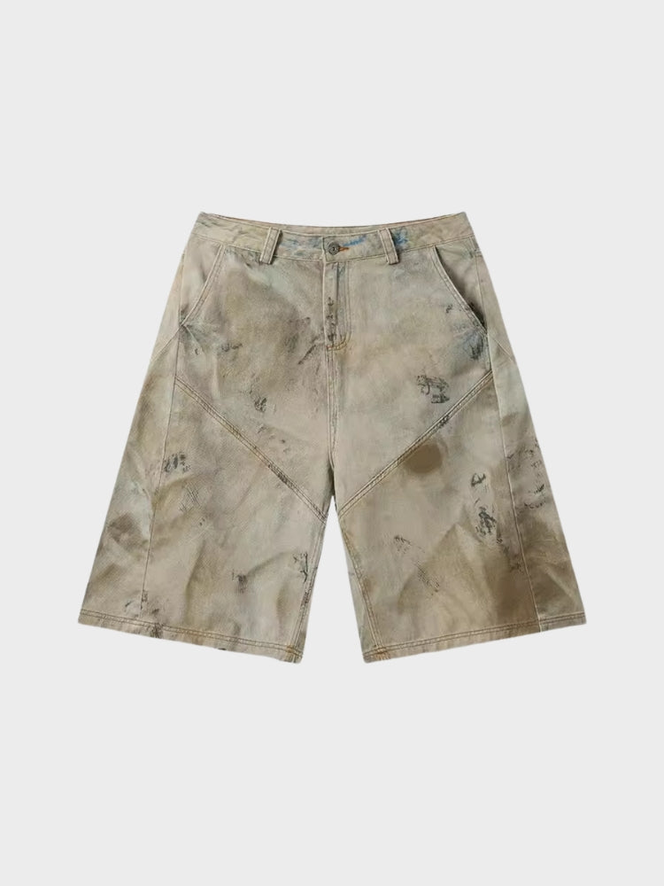 DCRB Washed Machete Capri Jorts