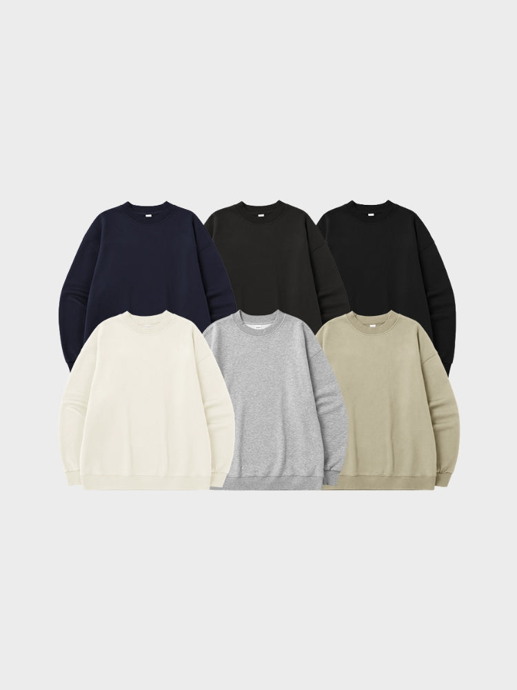 Decarba Fleece Crewneck Sweater