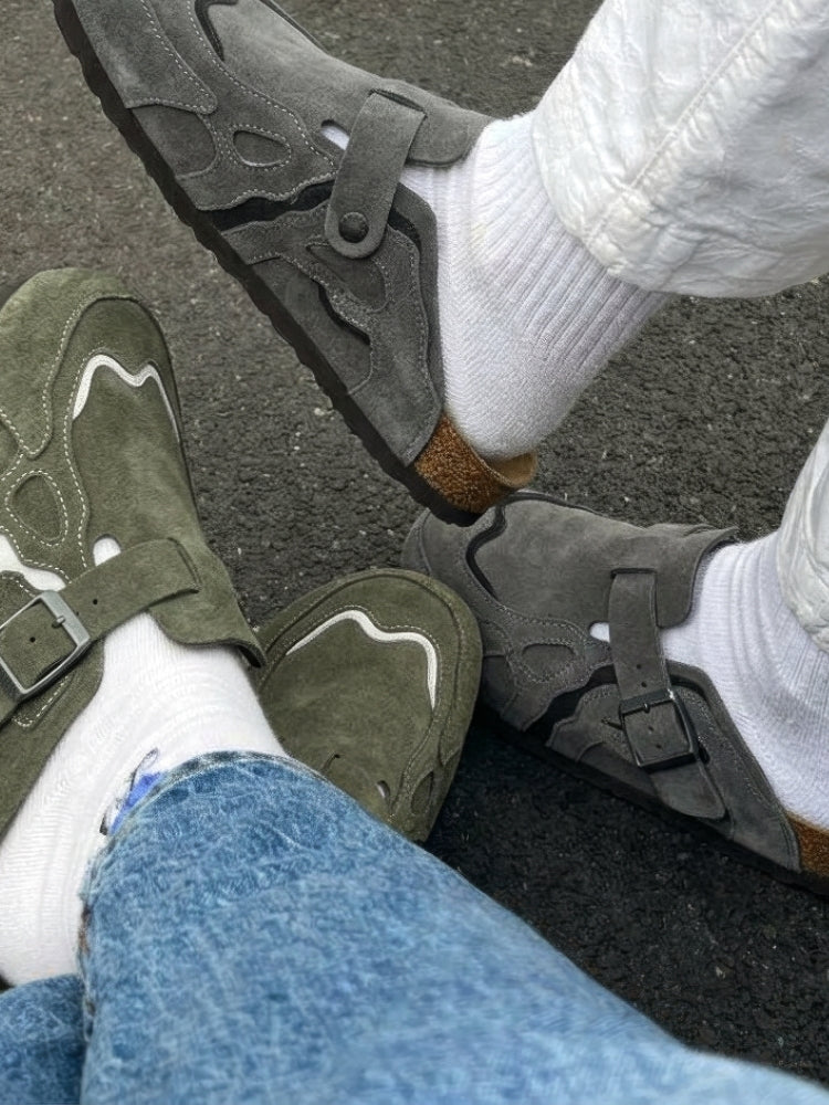 DCRB Wavey Clogs - Army Green