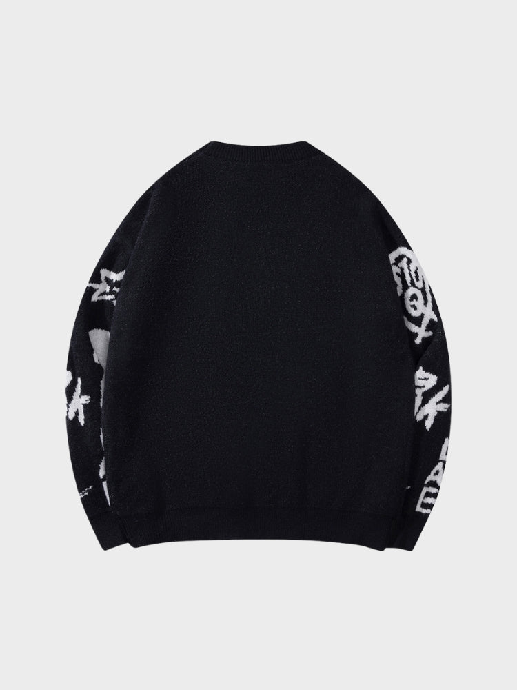 DCRB City Skull Knitwear