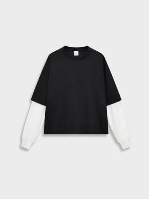 Black White