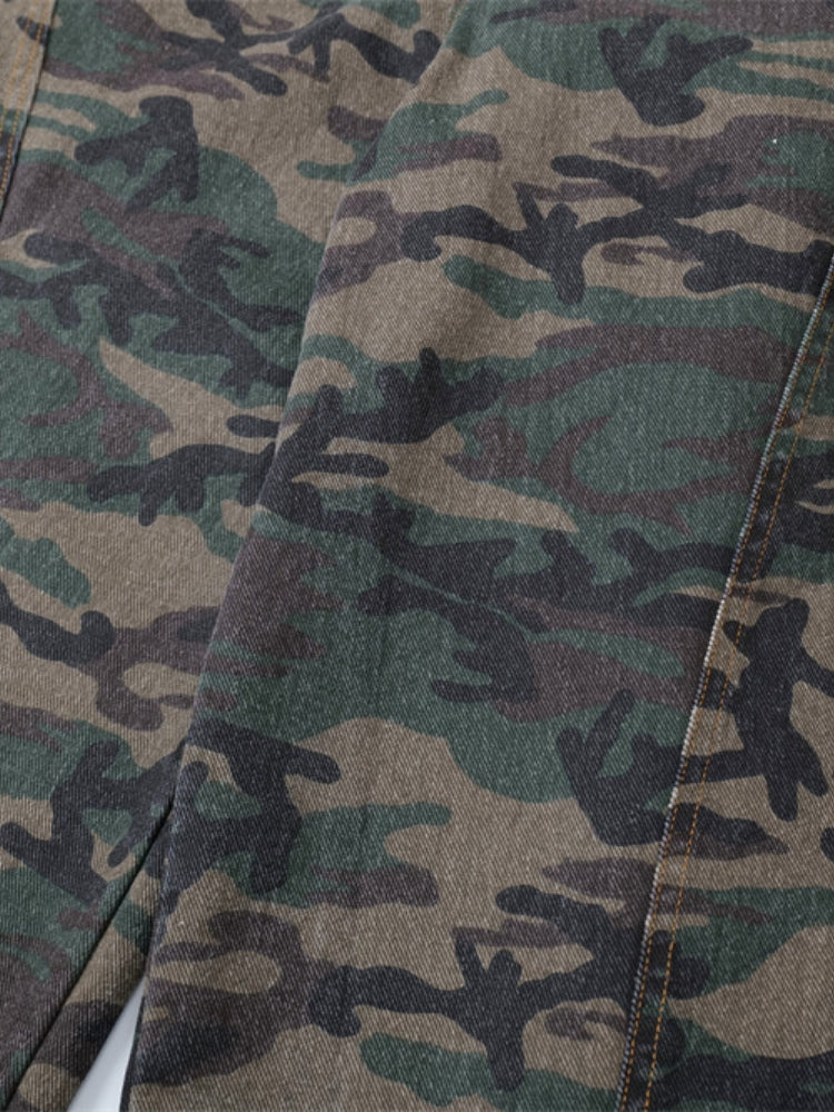 DCRB Camo Barrel Denim Jeans