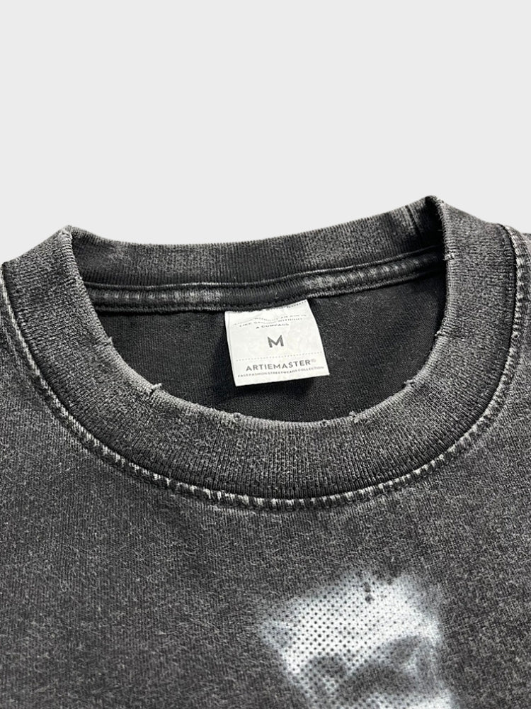 DCRB Washed Skeleton Tee