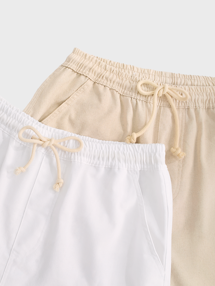 Decarba Linen Summer Shorts