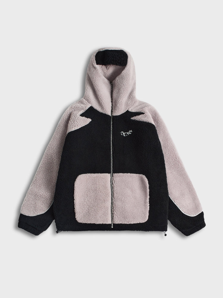 DCRB - Dark & Light Brown Sherpa Ninja Fleece