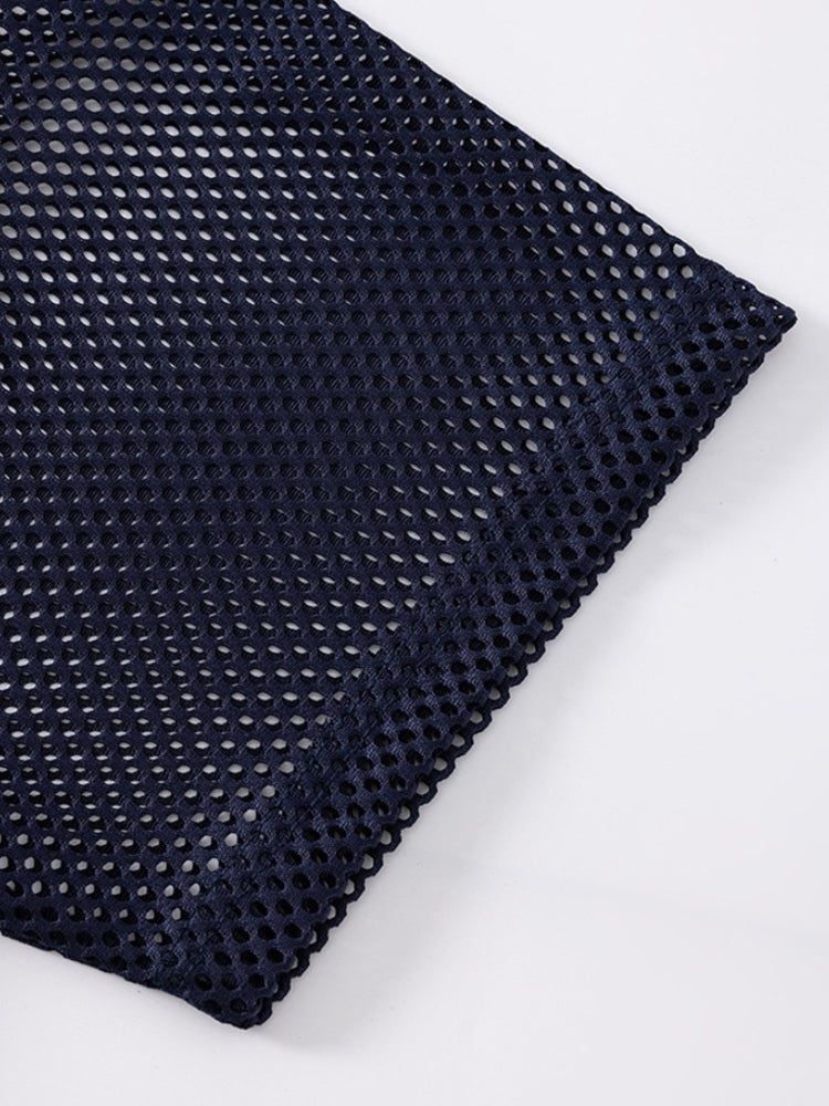 Maglietta a rete squadrata DCRB