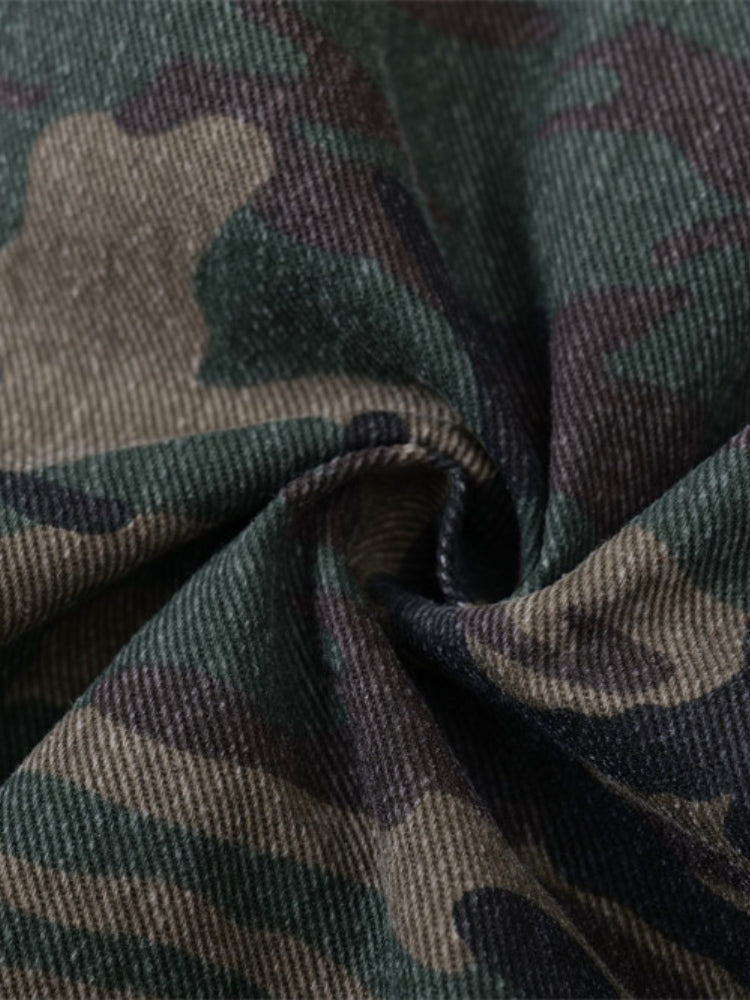 DCRB Camo Barrel Denim Jeans