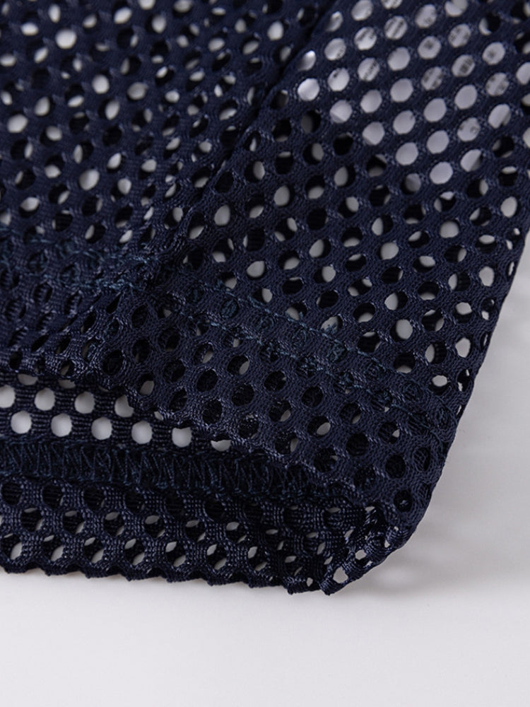 Maglietta a rete squadrata DCRB