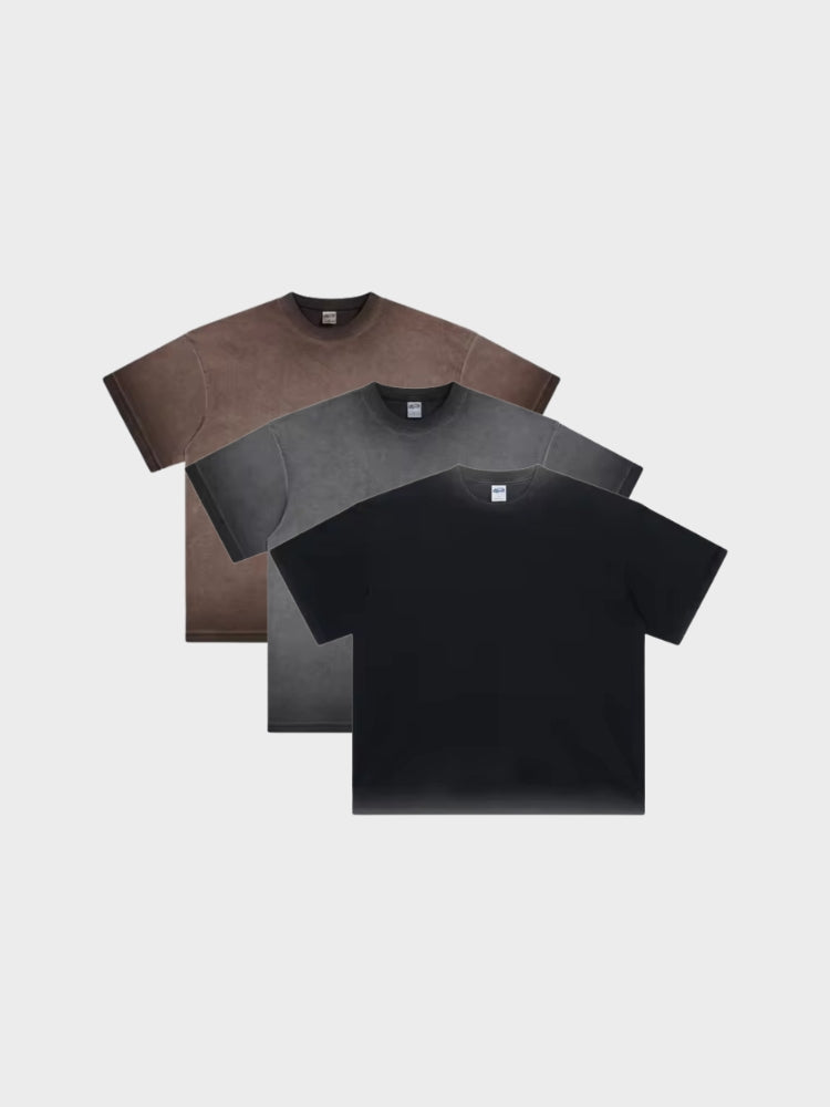 Bundle of 3 - Decarba Gradient Washed T-Shirt