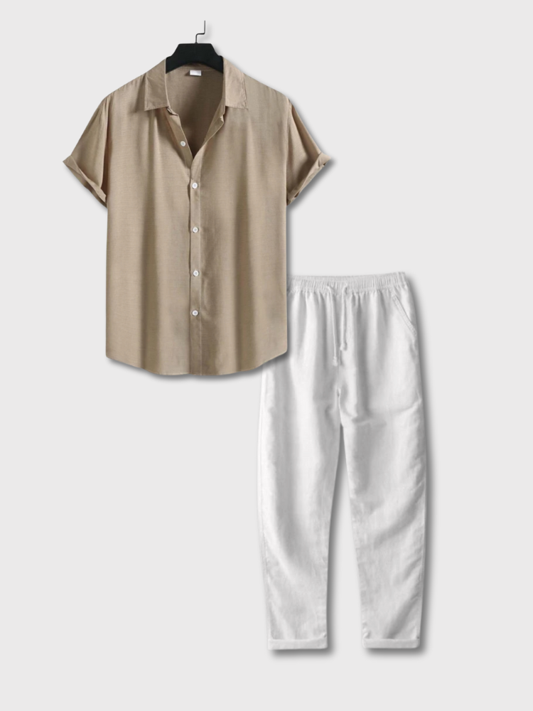 Linen Summer Set - Florence by Night