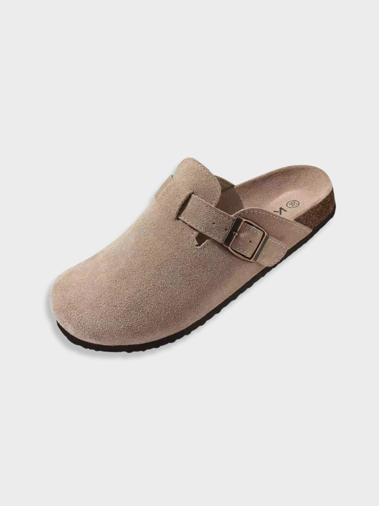 DCRB Suede Clogs
